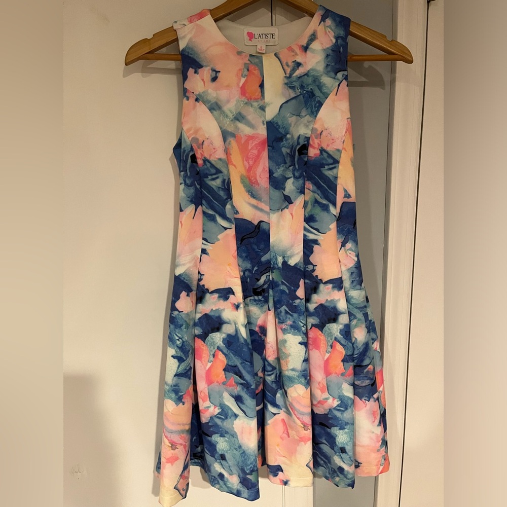L’ Atiste Short Floral Dress